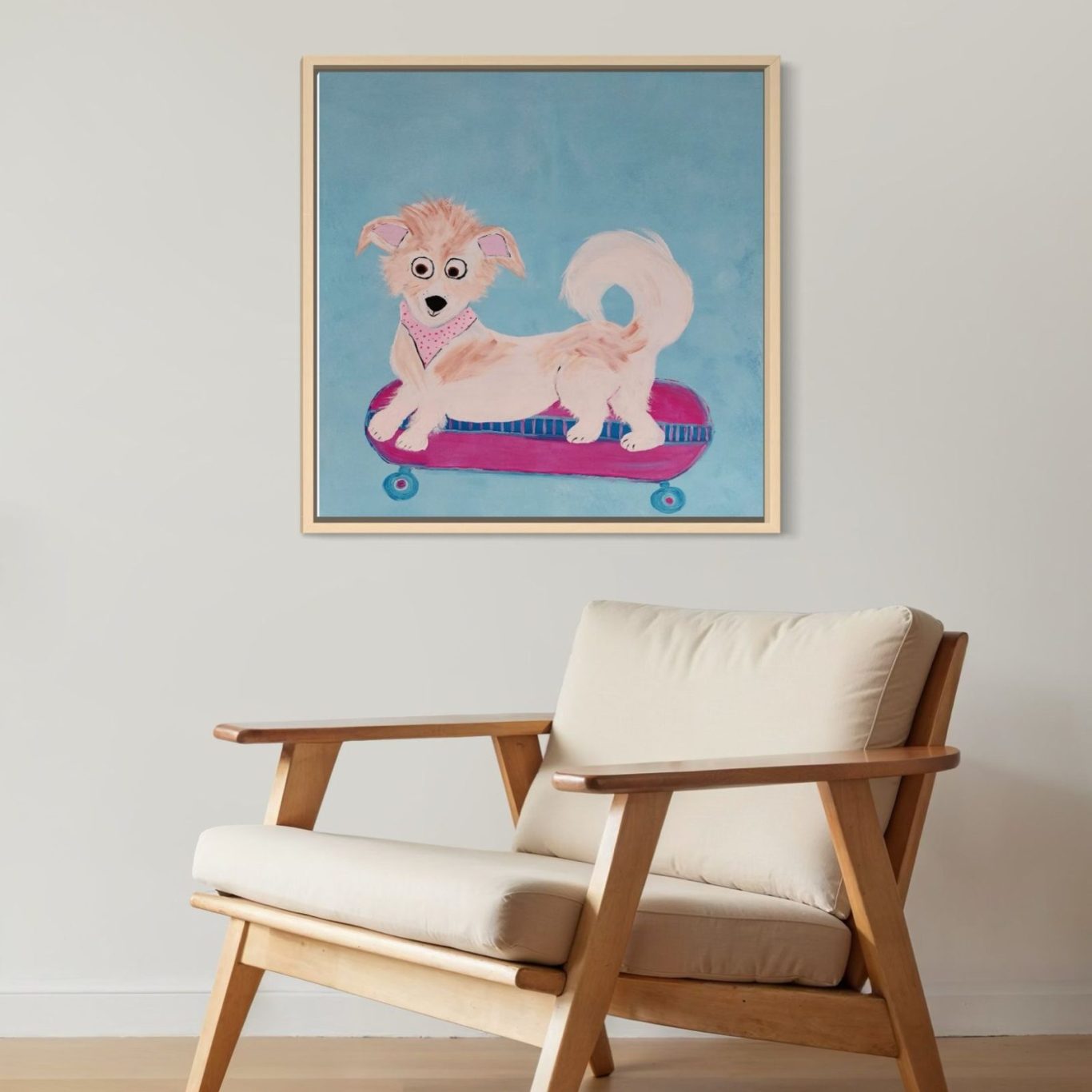 Petey on the road again